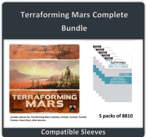 Terraforming Mars Sleeve Kings complete bundle